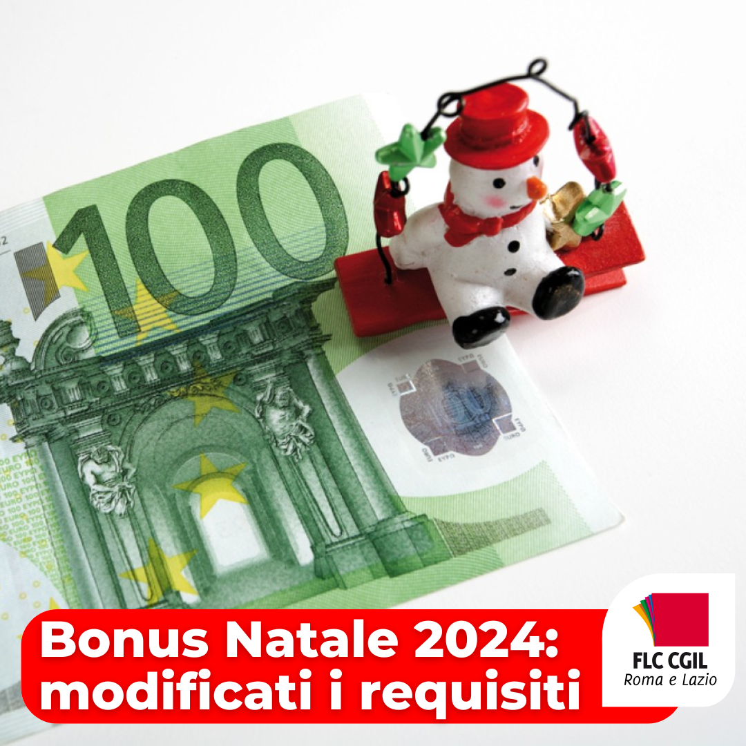 Modificati i requisiti per il Bonus Natale 2024